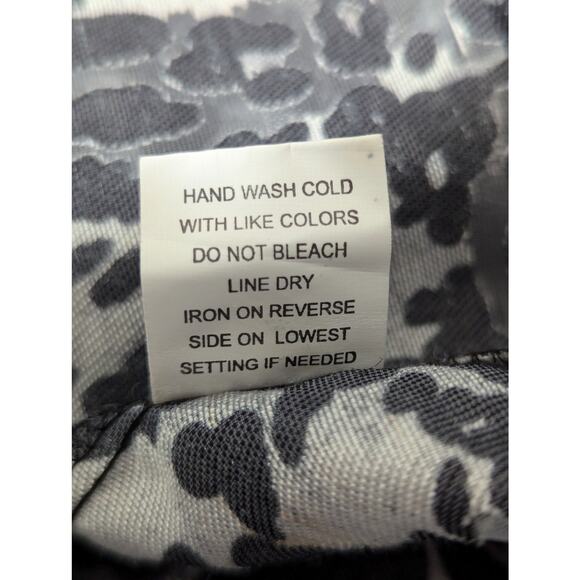 NWOT! NOTATIONS WOMAN! LINEN+! BLACK,TAN SHEER NET JEAN JACKET STYLE TOO! SZ 1X - Picture 9 of 10